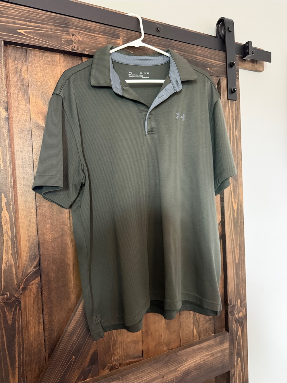 Under Armour Men’s Olive Green Performance Polo